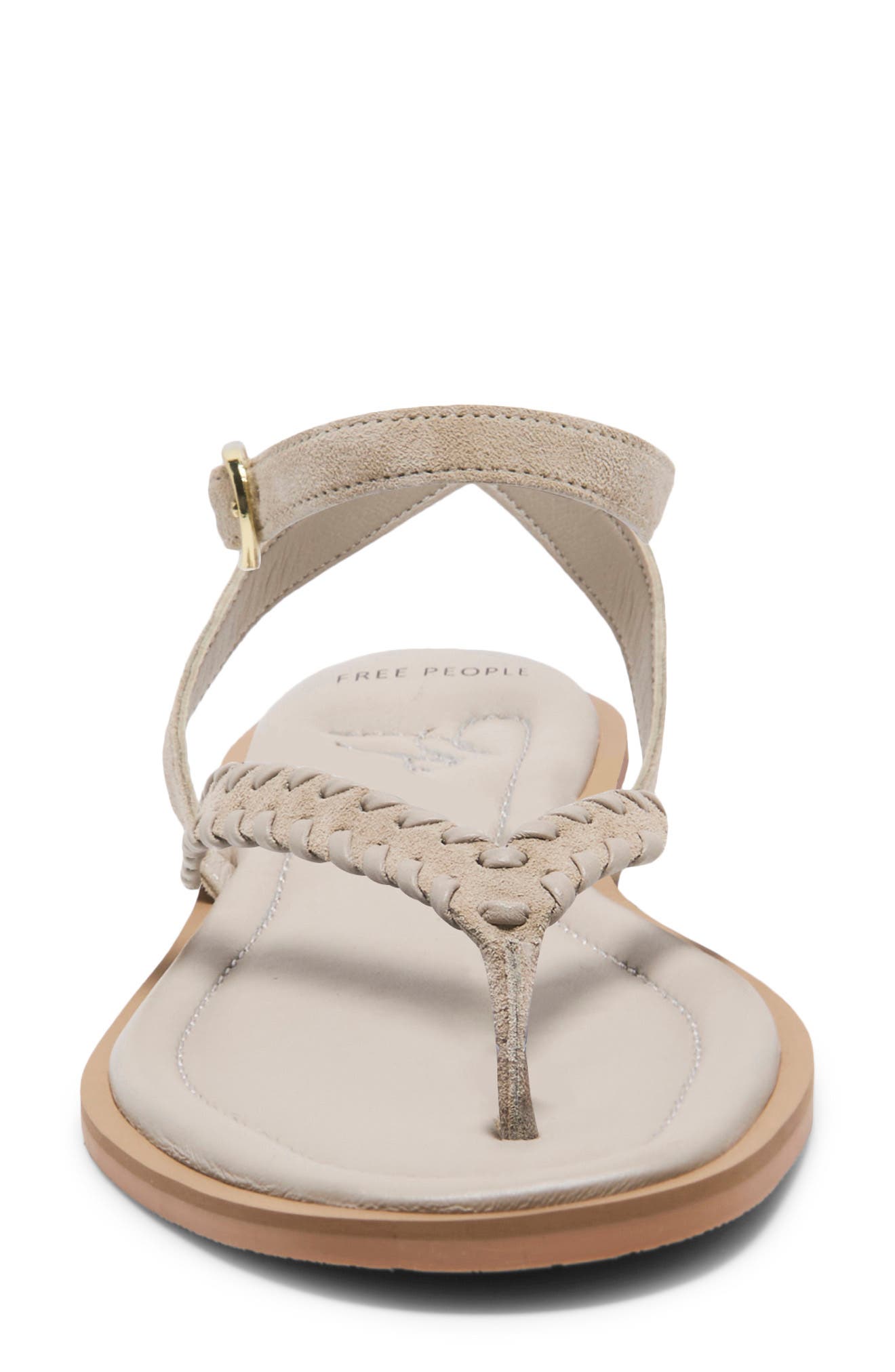 Waverly Whipstitch Ankle Strap Sandal, Alternate, color, SUNSTONE SAND SUEDEO