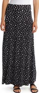 Loveappella Roll Waist Maxi Skirt
