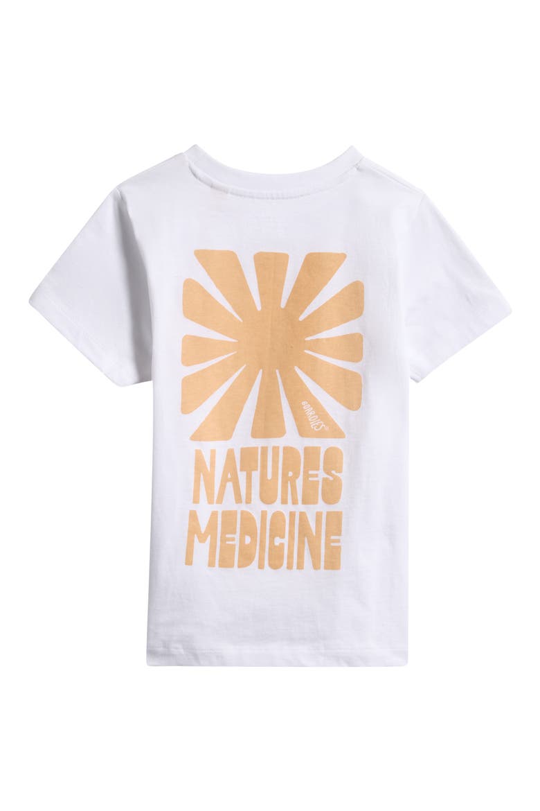 Kids' Nature's Medicine Cotton Graphic T-Shirt, Alternate, color, WHITE