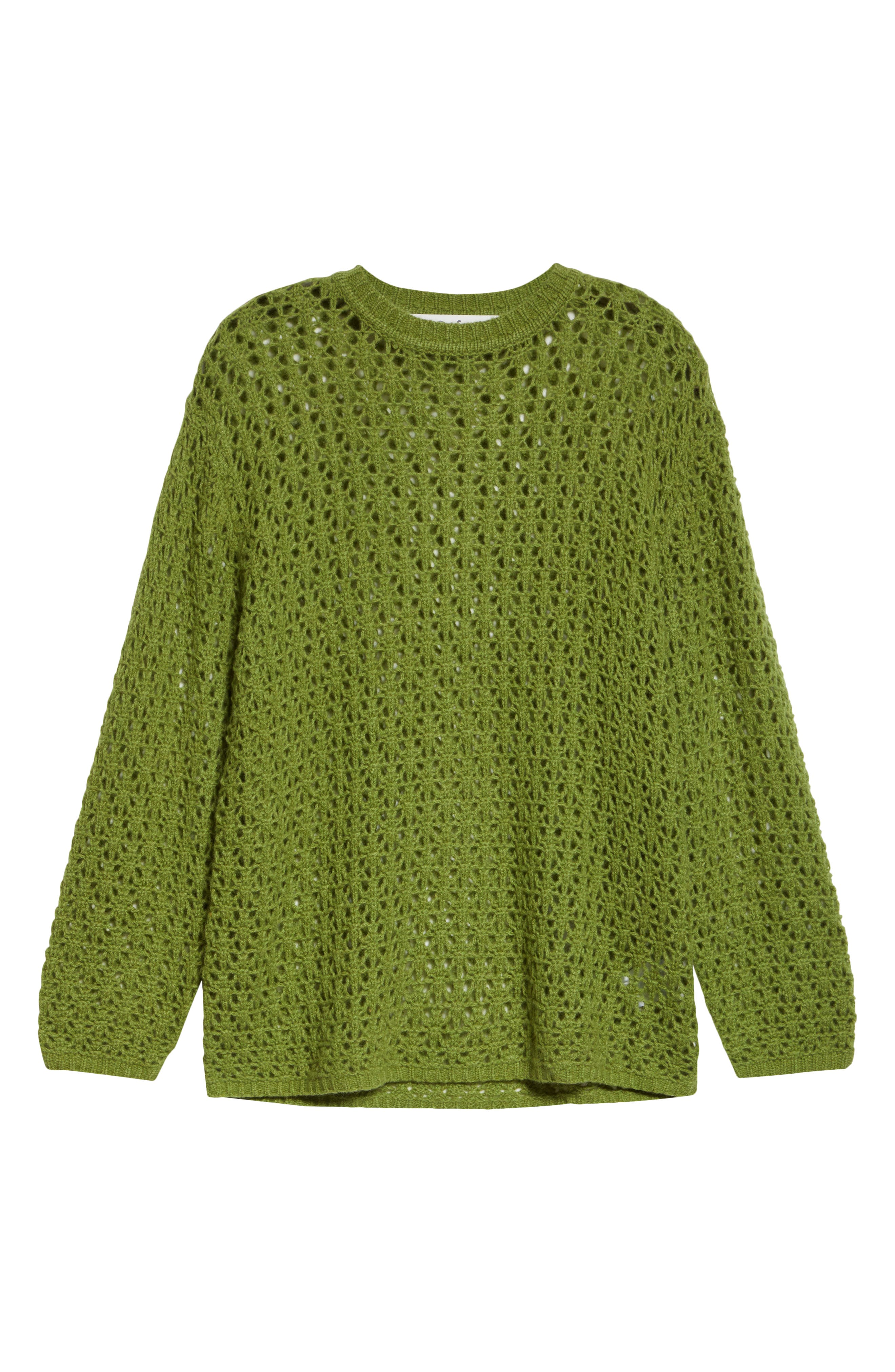 Aki Open Stitch Cashmere Crewneck Sweater (Men) | Nordstrom