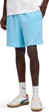 PUMA Wardrobe Essentials Relaxed Waffle Knit Shorts