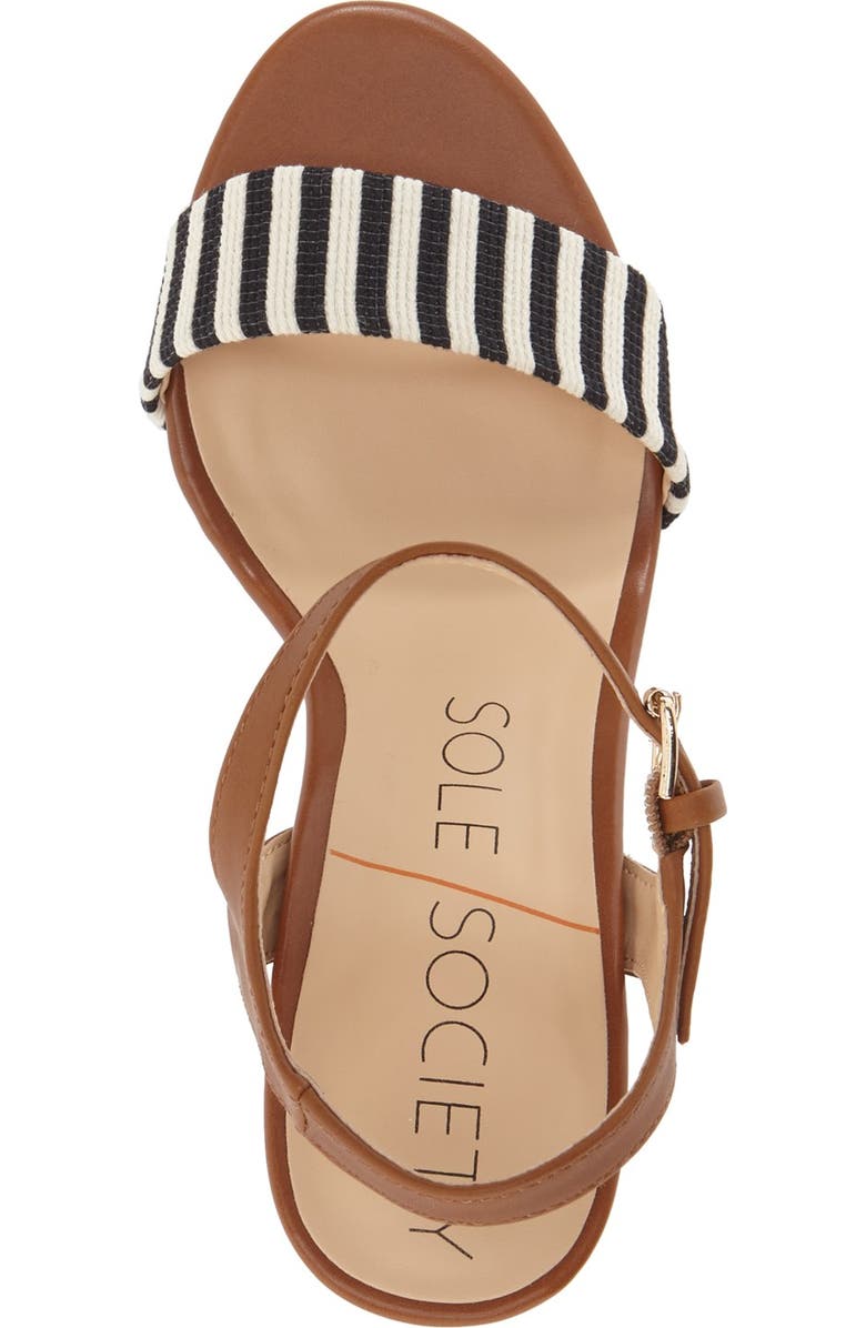 Sole Society 'Linny' Ankle Strap Sandal, Alternate, color,