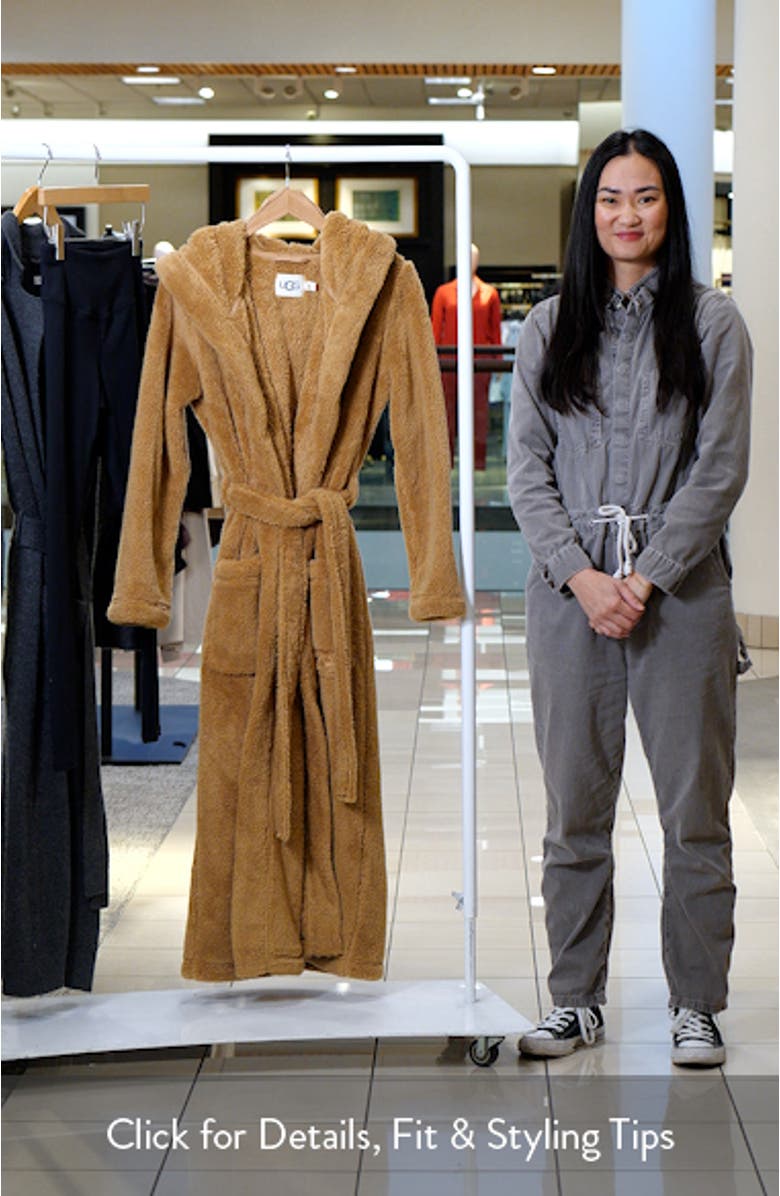 Aarti Long Fleece Robe, sales video thumbnail