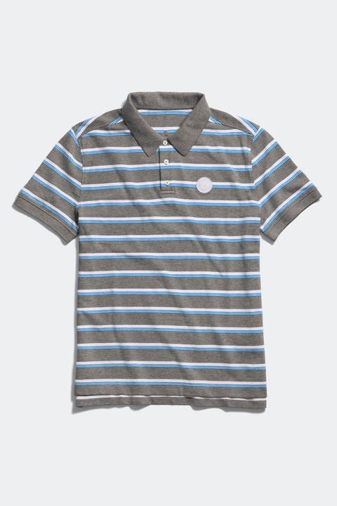 Beckley Striped Polo Tonal Disc