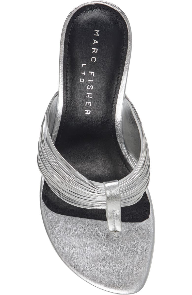 Marc Fisher LTD Pamilla Sandal, Alternate, color, Silver