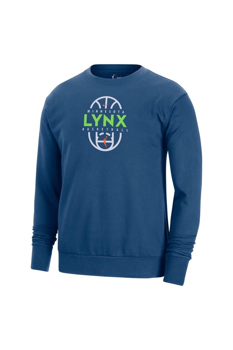 Unisex Nike Blue Minnesota Lynx 2026 On-Court Practice Dri-FIT Sweatshirt, Alternate, color, Blue