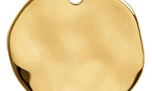 Monica Vinader Siren Muse Hammered Disc Pendant Station Necklace