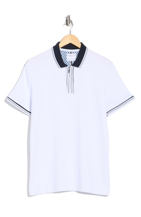 Textured Square Polo