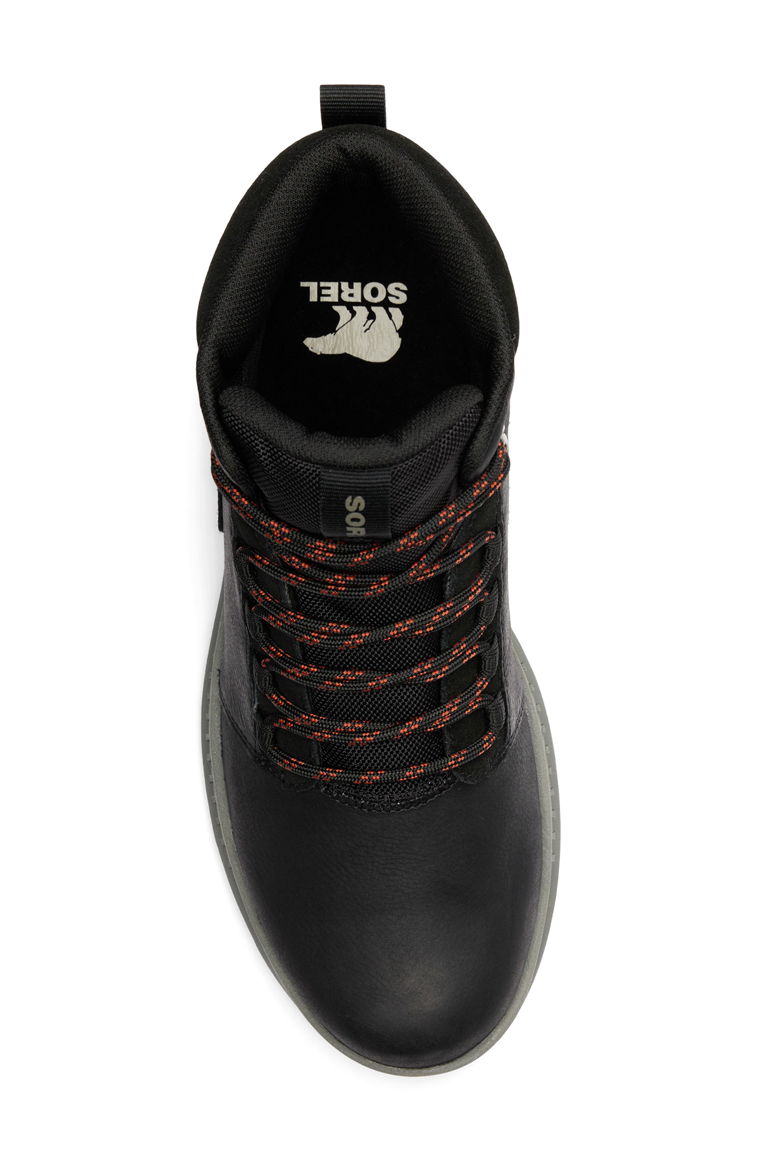 SOREL Mac Hill<sup>™</sup> Lite Waterproof Mid Plus Boot, Alternate, color, Black/ Quarry