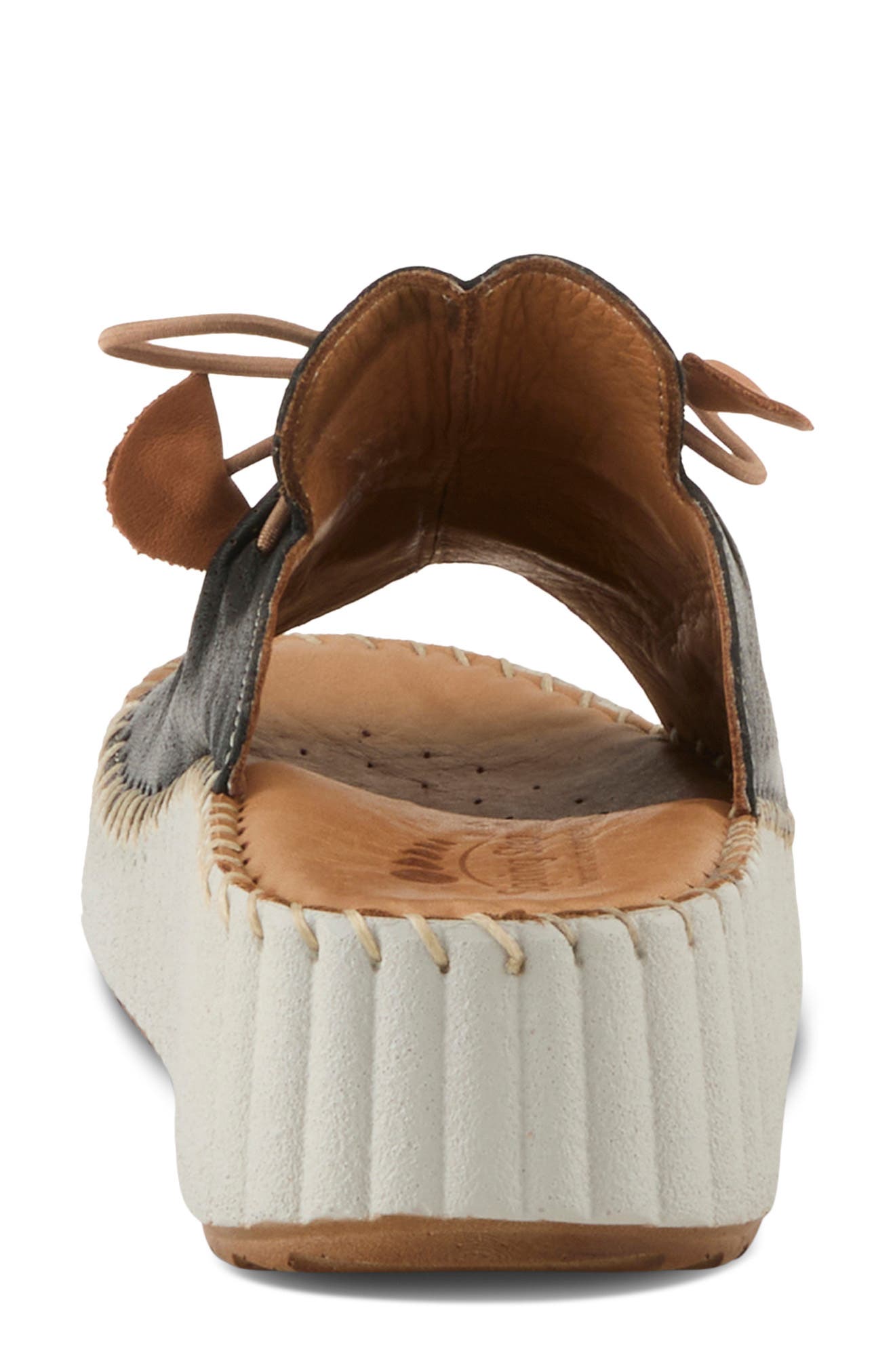 Spring Step Nevelle Wedge Sandal, Alternate, color, Black