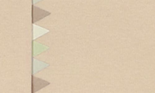 Maniere Manière Triangle Cotton Blend Footie In Neutral