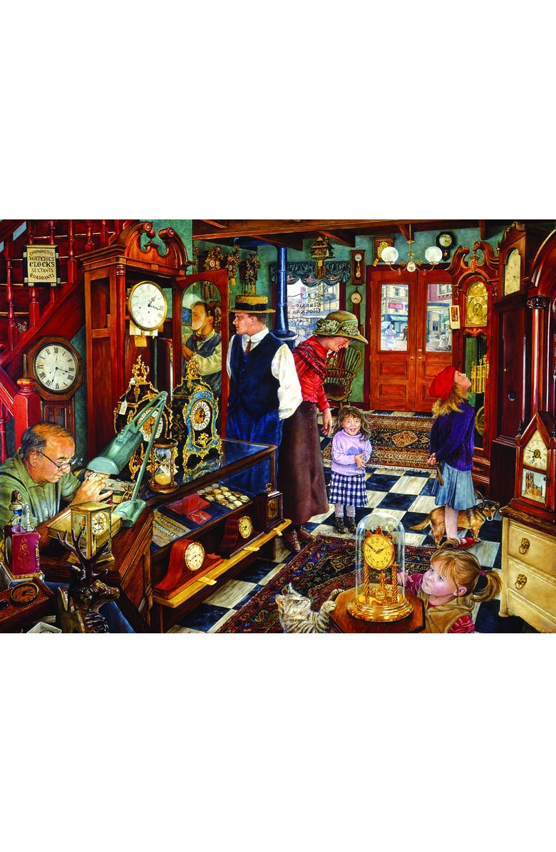Sunsout The Clock Shop 1000 piece Jigsaw Puzzle for Adults, Alternate, color, Multicolor