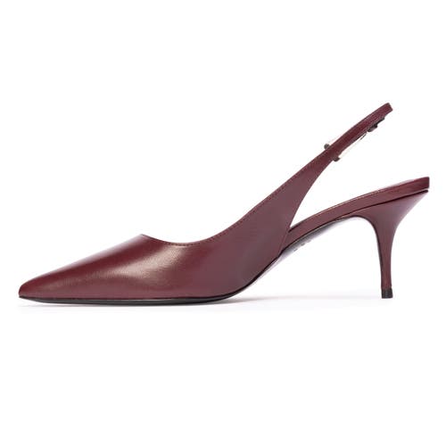 Black Suede Studio Branca 65 Slingback Pump