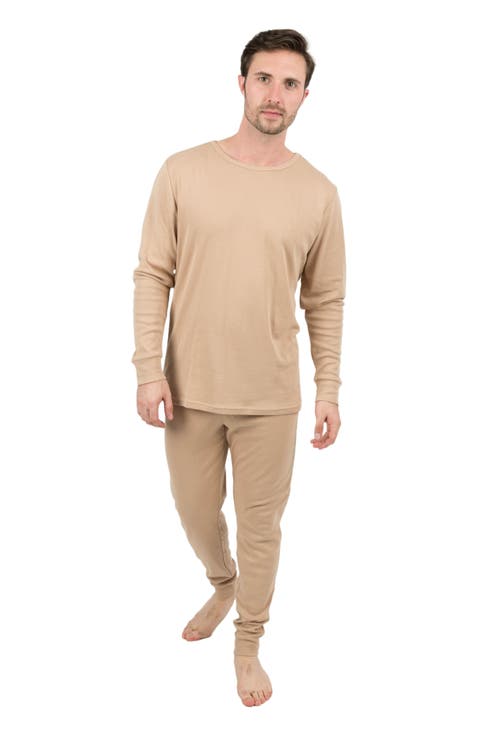 Men
s Cotton Solid Matching Family Pajamas