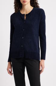 Eileen Fisher Crewneck Cardigan