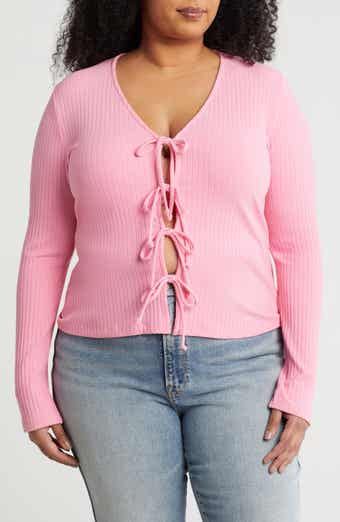Tie Front Sweater