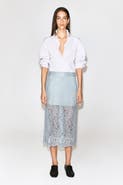 COS Lace Midi Skirt