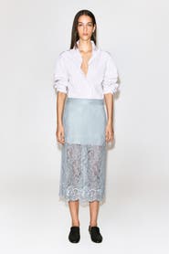 COS Lace Midi Skirt