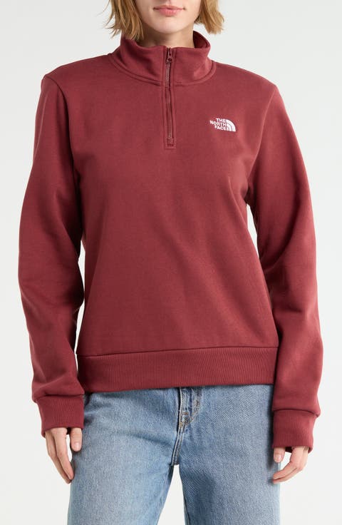 Evolution Simple Dome Regular Quarter Zip Pullover