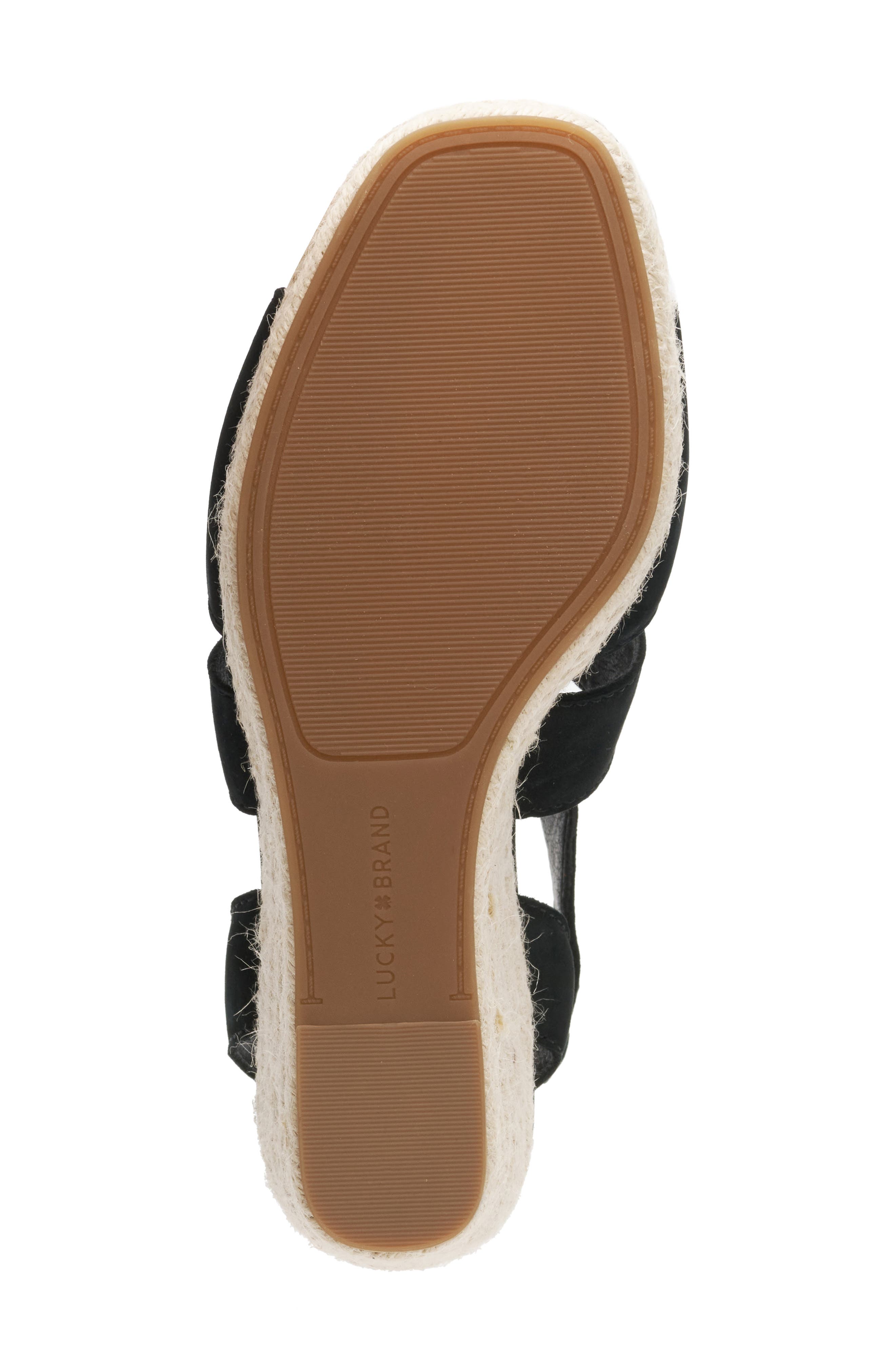 Lucky Brand Mendona Espadrille Wedge Sandal, Alternate, color, 