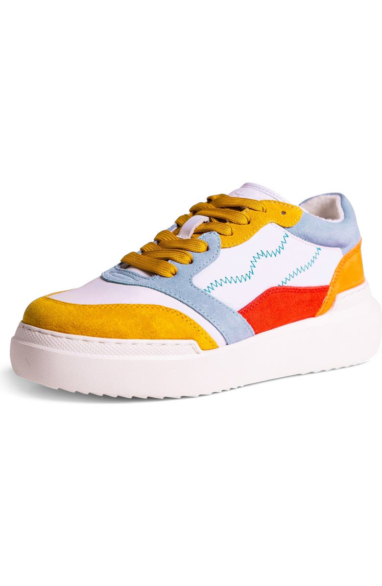 Freshy Courtster Women's Sneaker, Alternate, color, Nautical