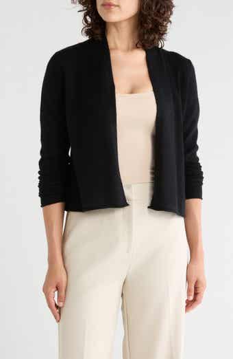 Cropped Cashmere Cardigan