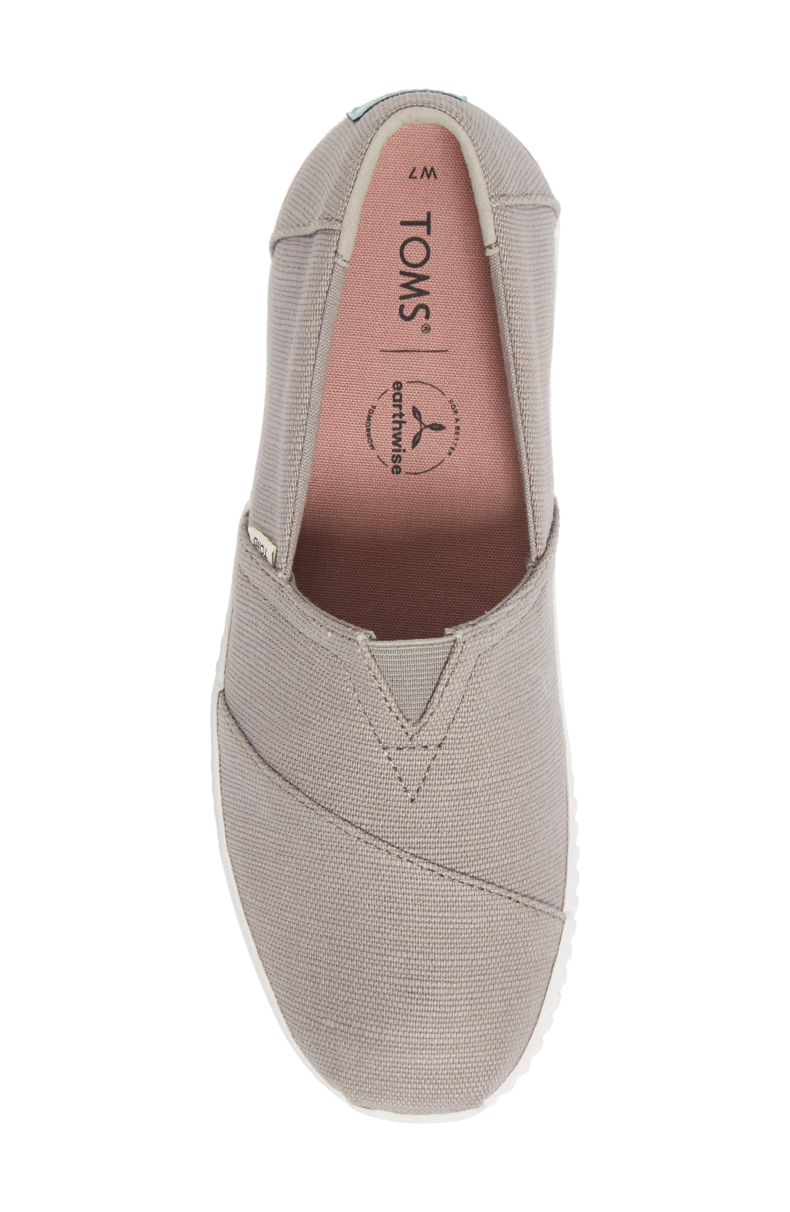 TOMS Tie Dye Canvas Slip-On, Alternate, color, 