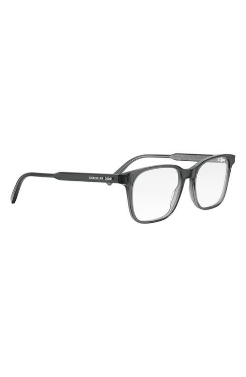 Dior Botanica S1i 55mm Rectangular Optical Glasses In Grey/other