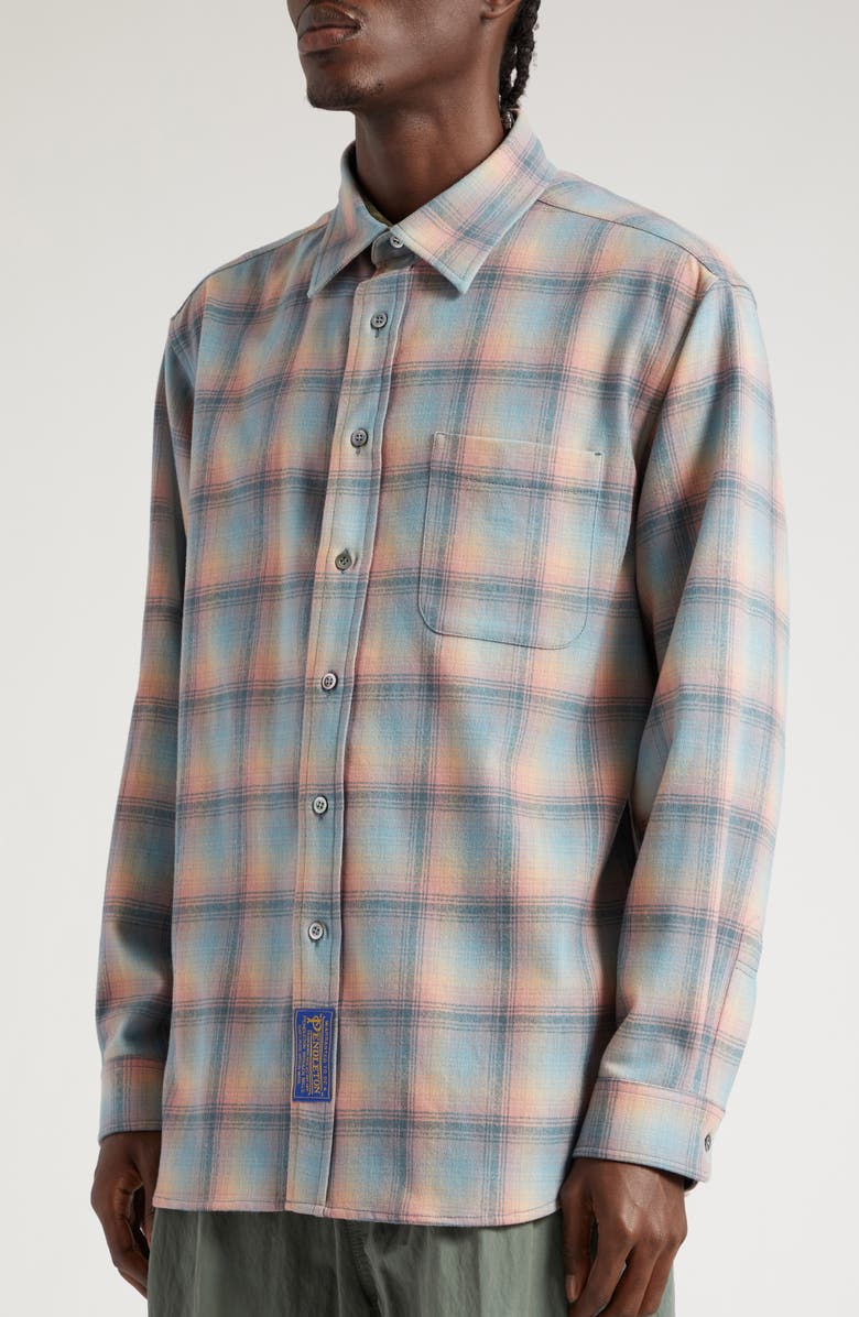 Maison Margiela x Pendleton Classic Plaid Wool Shirt, Alternate, color,