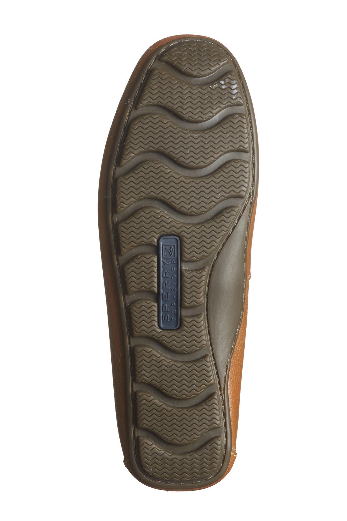 Sperry Wave Leather Venetian Driver - Wide Width Available, Alternate, color, Tan