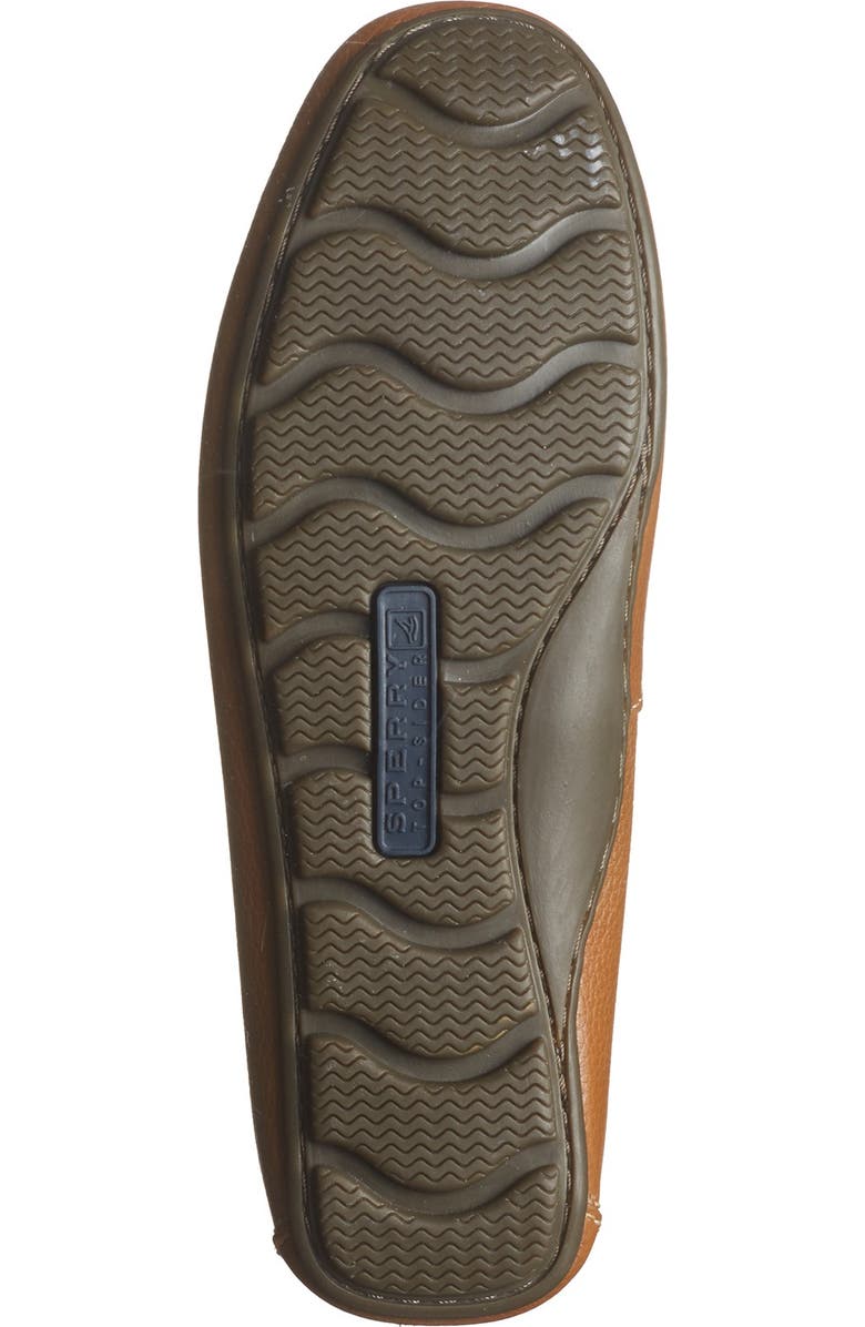 Sperry Wave Leather Venetian Driver - Wide Width Available, Alternate, color, Tan