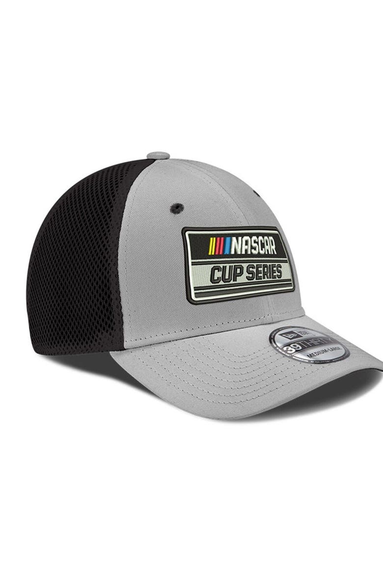 New Era Men's New Era Gray NASCAR Cup Series NEO 39THIRTY Flex Hat, Alternate, color, 
