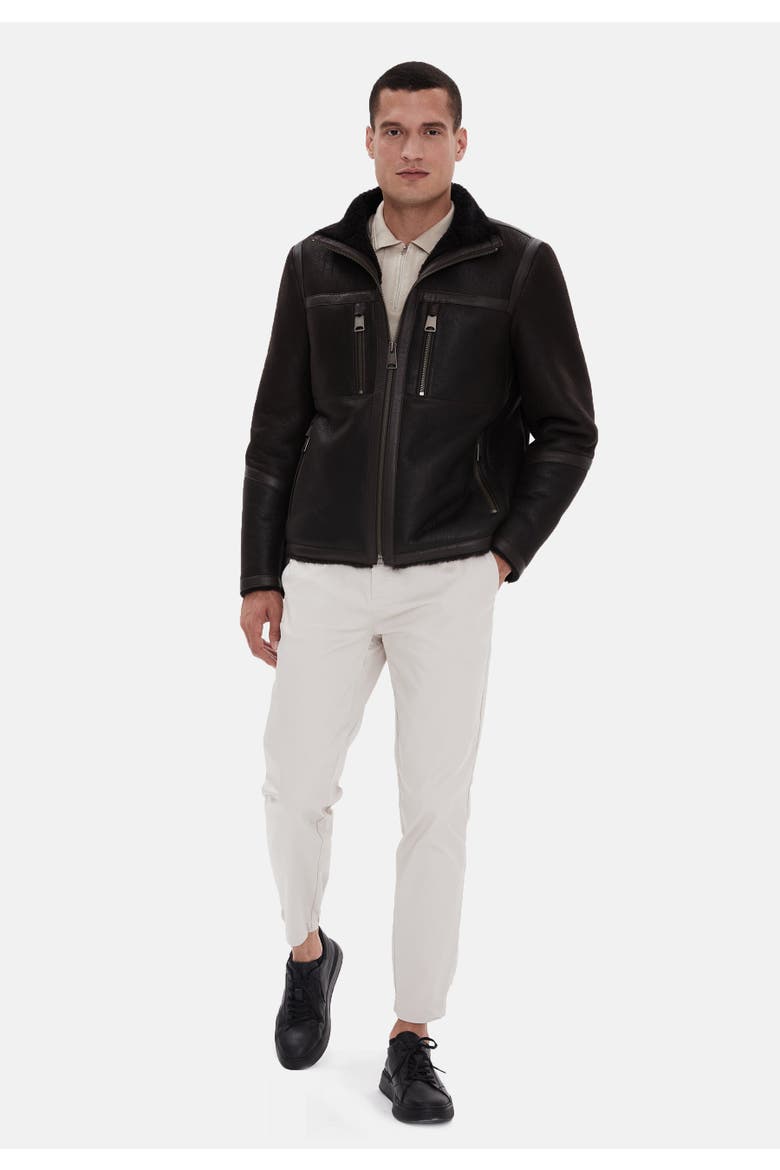 Fabian Sheepskin Coat, Main, color, Brown