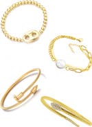Adornia 4-Piece Bracelet Set
