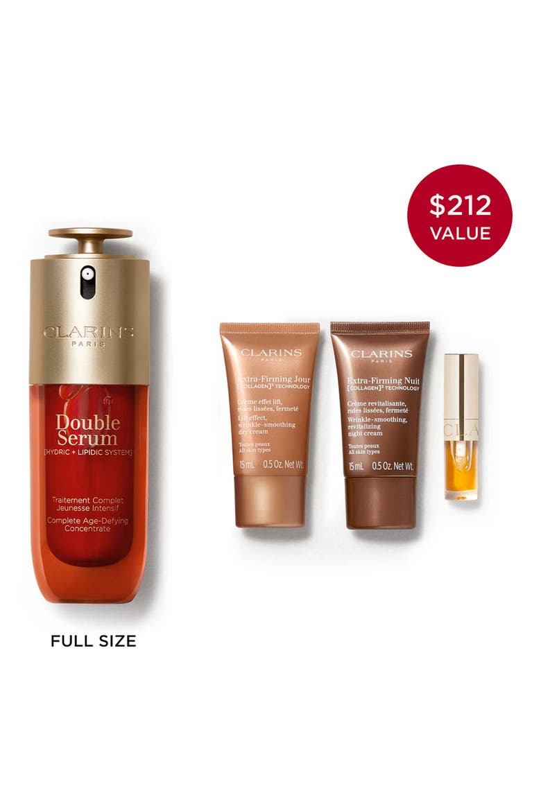 Double Serum & Extra Firming Anti-Aging Skin-Care Set $212 Value, Alternate, color, NO COLOR