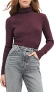 Favorite Daughter Be Your Girl Turtleneck Merino Wool Blend Sweater