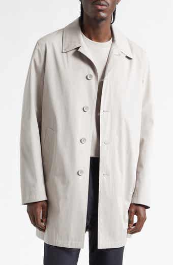 Dean Single Breasted Water Resistant Cotton Gabardine Trench Coat