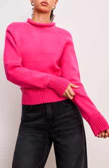 Good American Mock Neck Sweater