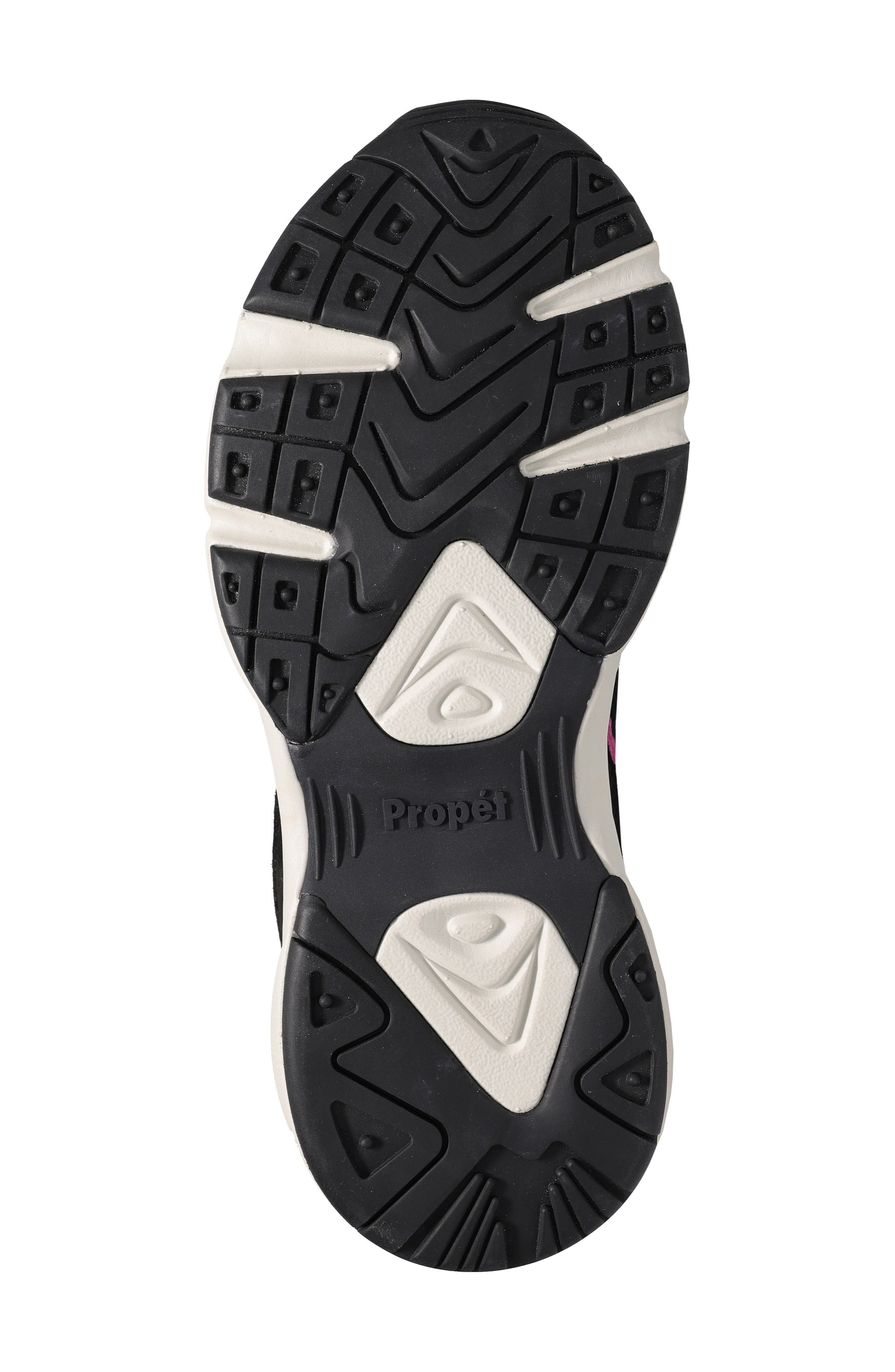 Propét Stability Fusion Sneaker, Alternate, color, Black/ Pink