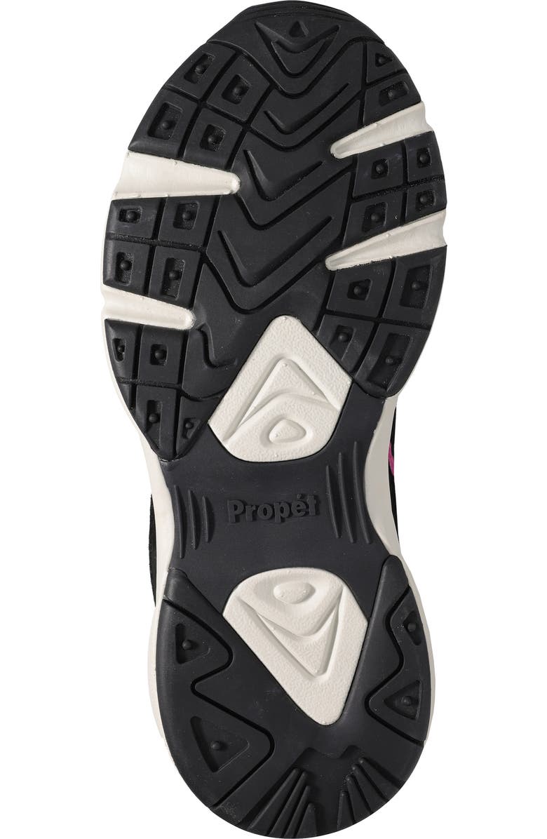 Propét Stability Fusion Sneaker, Alternate, color, Black/ Pink