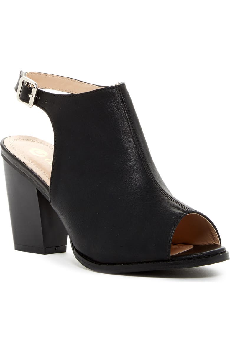 CHASE AND CHLOE Willy Peep Toe Sandal, Alternate, color,