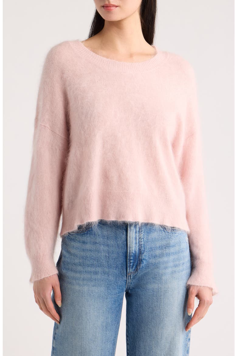 Bellaman Cashmere Pullover, Main, color, PINK SALT