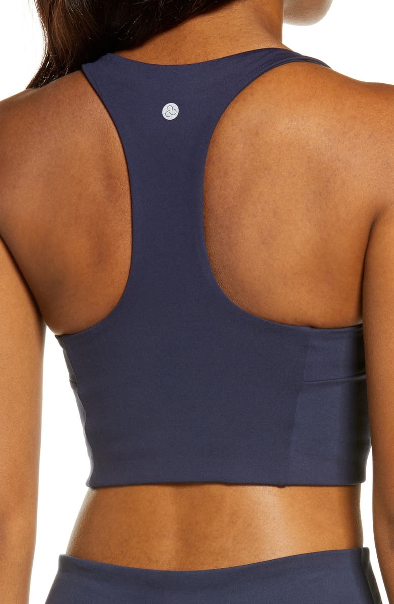 Zella Studio Lite Longline Bra, Alternate, color,