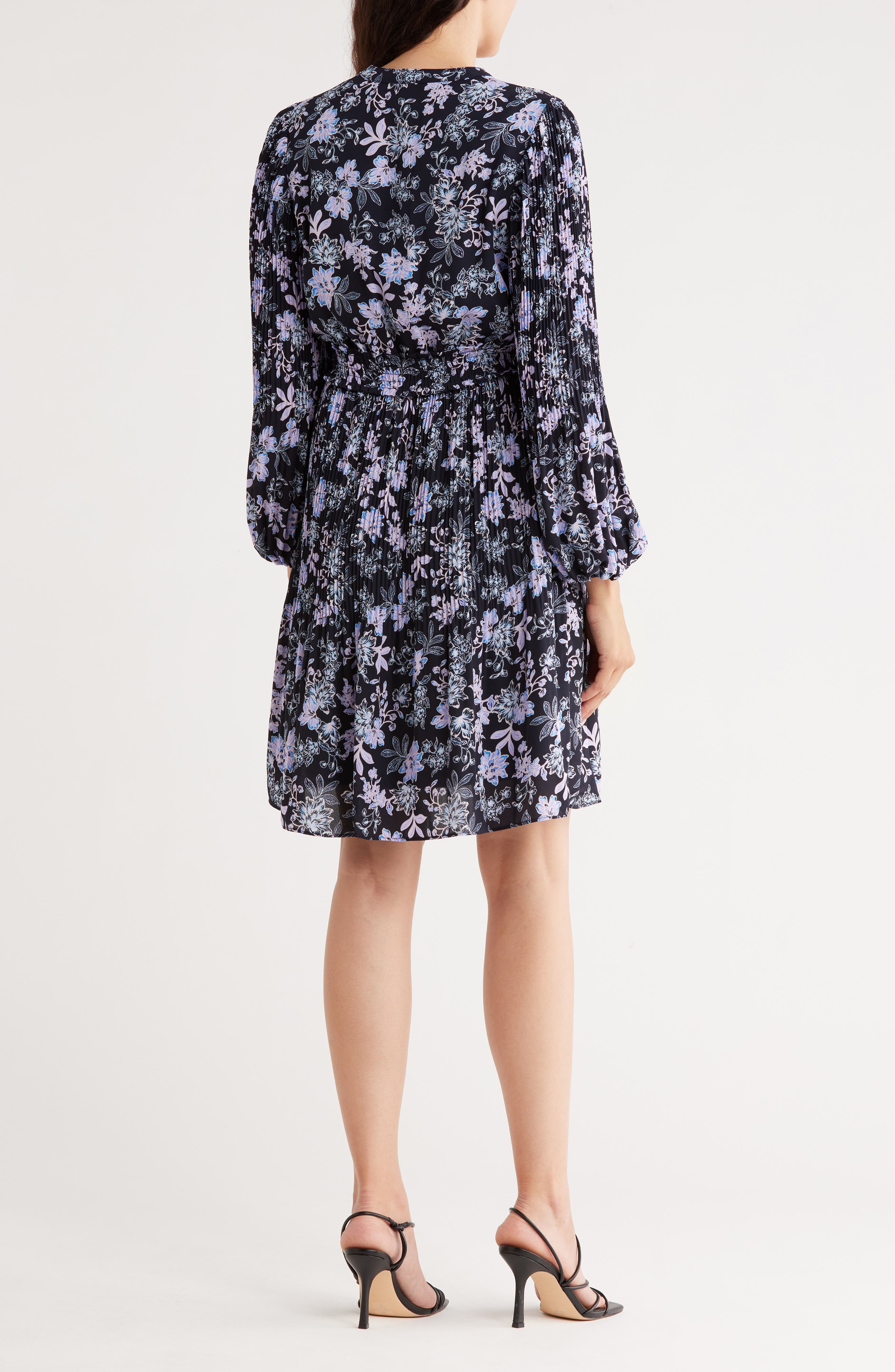 Long Sleeve Chiffon Dress - image 2