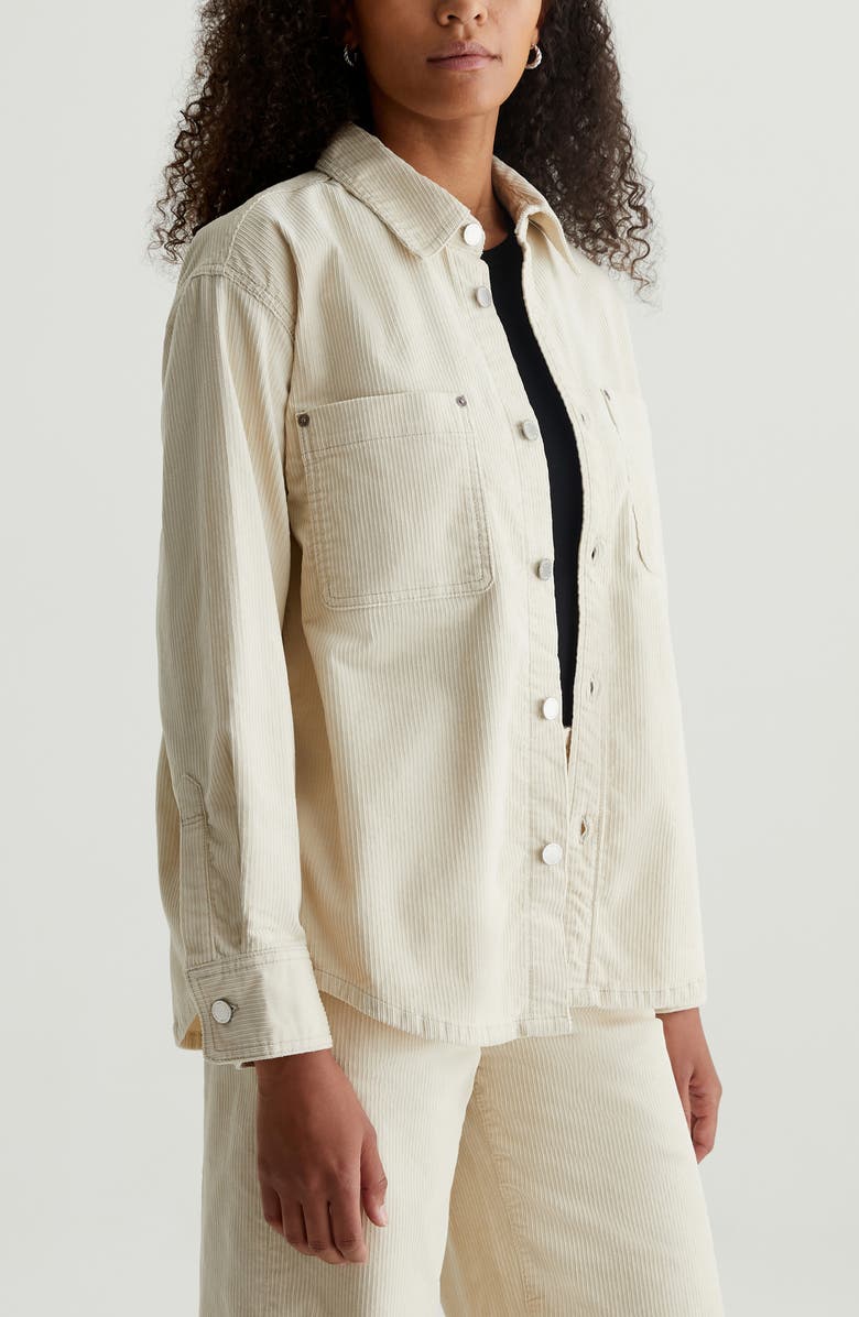 AG Anabelle Corduroy Overshirt, Alternate, color, 