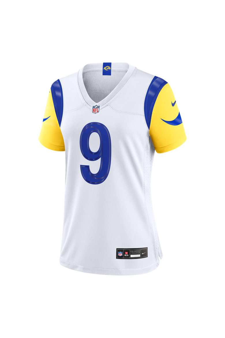 Women's Nike Matthew Stafford White Los Angeles Rams Game Jersey, Alternate, color, White