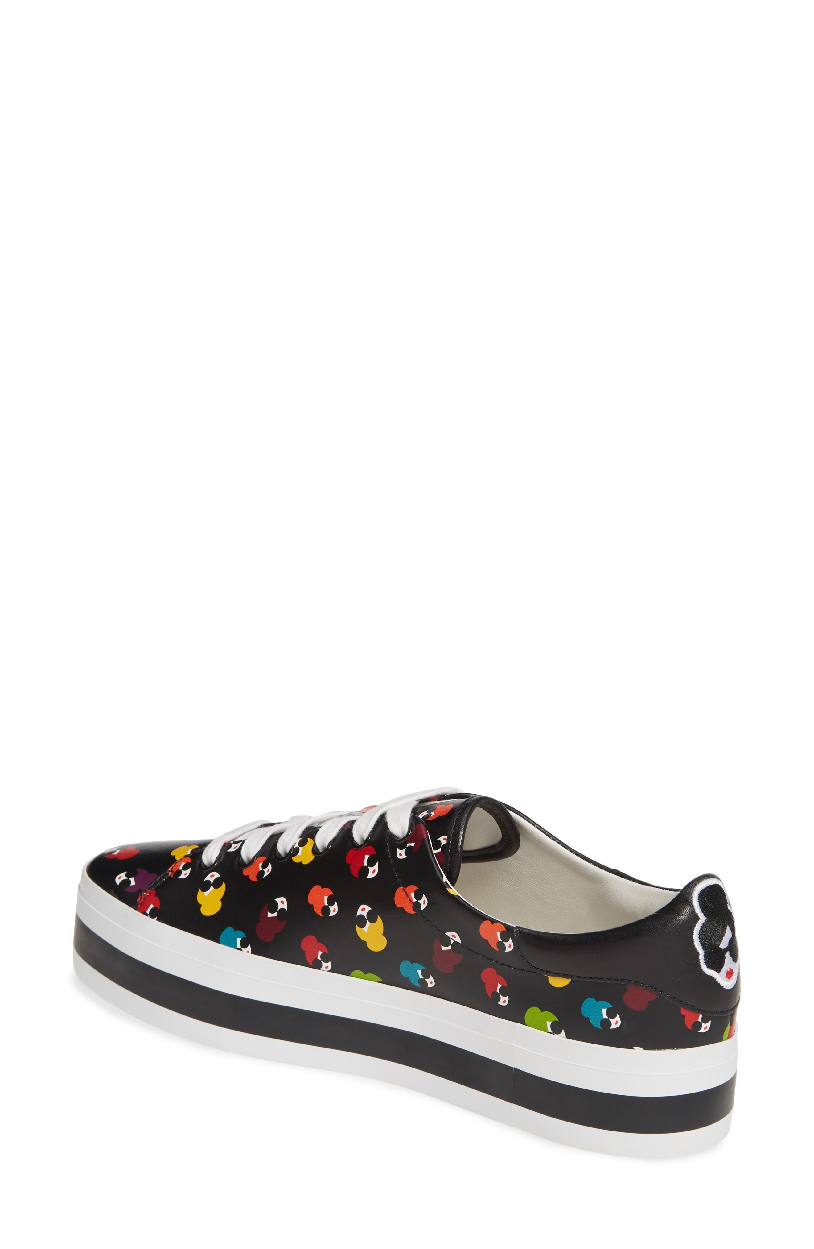 Alice + Olivia Ezra Flatform Sneaker, Alternate, color, 
