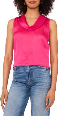 Vince Camuto Cowl Neck Sleeveless Top