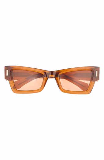 FERRAGAMO Rivets 53mm Modified Rectangular Sunglasses