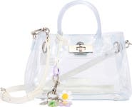 Steve Madden Gummy Mini Clear Jelly Tote